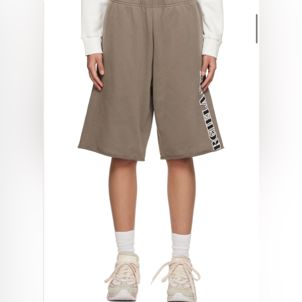 MM6 MAISON MARGIELA Taupe Bonded Shorts